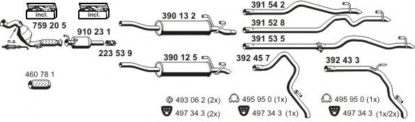 ERNST 040748 Exhaust System